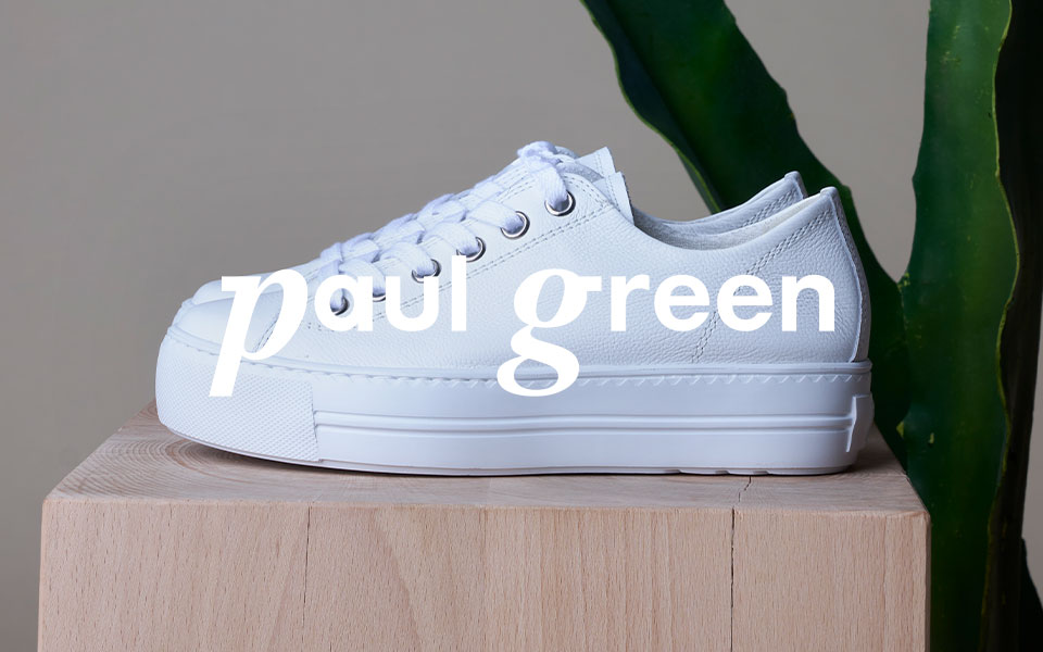 Weiße Paul Green Sneaker für Damen